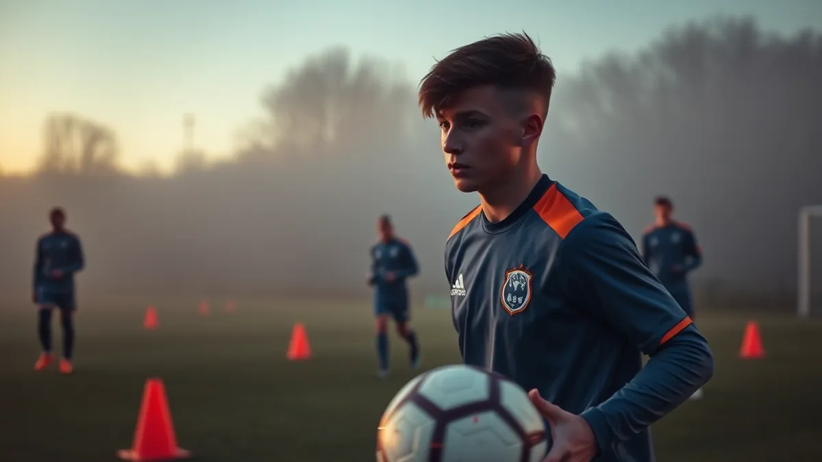 S. Fallon: Midfield General for Bangor's Rise